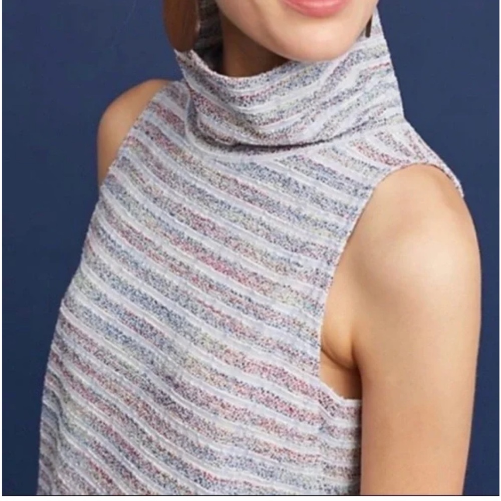 Anthropology Akemi + Kin sleeveless turtleneck dress